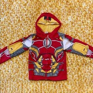 Ironman knit hoodie